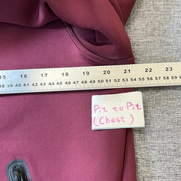 Nike Therma Sphere Max Training Hoodie Jacket - Men's Size M - Dark Red - Picture 12 of 15